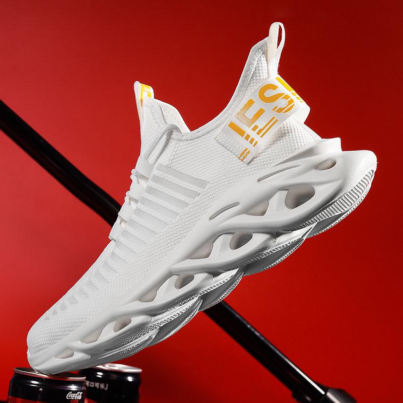 Men's Mesh Breathable Running Sports Shoes Comfortable Lightweight Non-slip Travel Shoes Casual Women Outdoor Sneakers Shoes