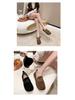 Women's 2025 Spring Soft-Soled Non-Slip Cowhide Loafers: Versatile, Comfortable Flat Shoes