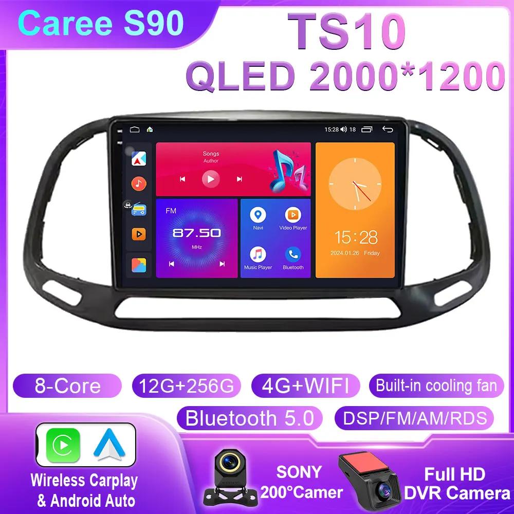 Android 14 For Fiat Doblo 2015 2016 2017 2018 2019 2020 GPS Car Radio Multimedia Video Player Stereo Navigation 4G Wifi Camera