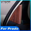 Vtear For Toyota LAND CRUISER Prado 150 Inner Triangle Cover Decoration Car Interior A Pillar Accessories Styling Parts