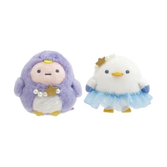 San-X Sumikkogurashi Penguin Lagoon Tenori Plush Toy Tapioka & Umineko Set Sea Shell Summer Cute Healing Limited Set