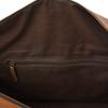 Leather Duffle Bag: Handmade Brown Weekender Travel Bag