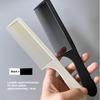 Barber Comb Large Wide Tooth Comb Men Hair Cutting Comb Flat Top Comb Apple Comb Black White