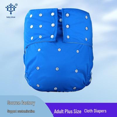 Washable Plus Size Breathable Leakproof Adult Diaper Pants for Incontinence