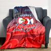 1pc Football Team (23) Blanket, Gift, for Men and Women, Soft Blanket, Good for Sofa Bed Couch Travel, Lightweight Flannel Blanket