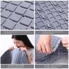 Grid Texture Bathroom Pad with Suction Pad Pedal Pad Bathroom Rug Floor Mat  Washroom