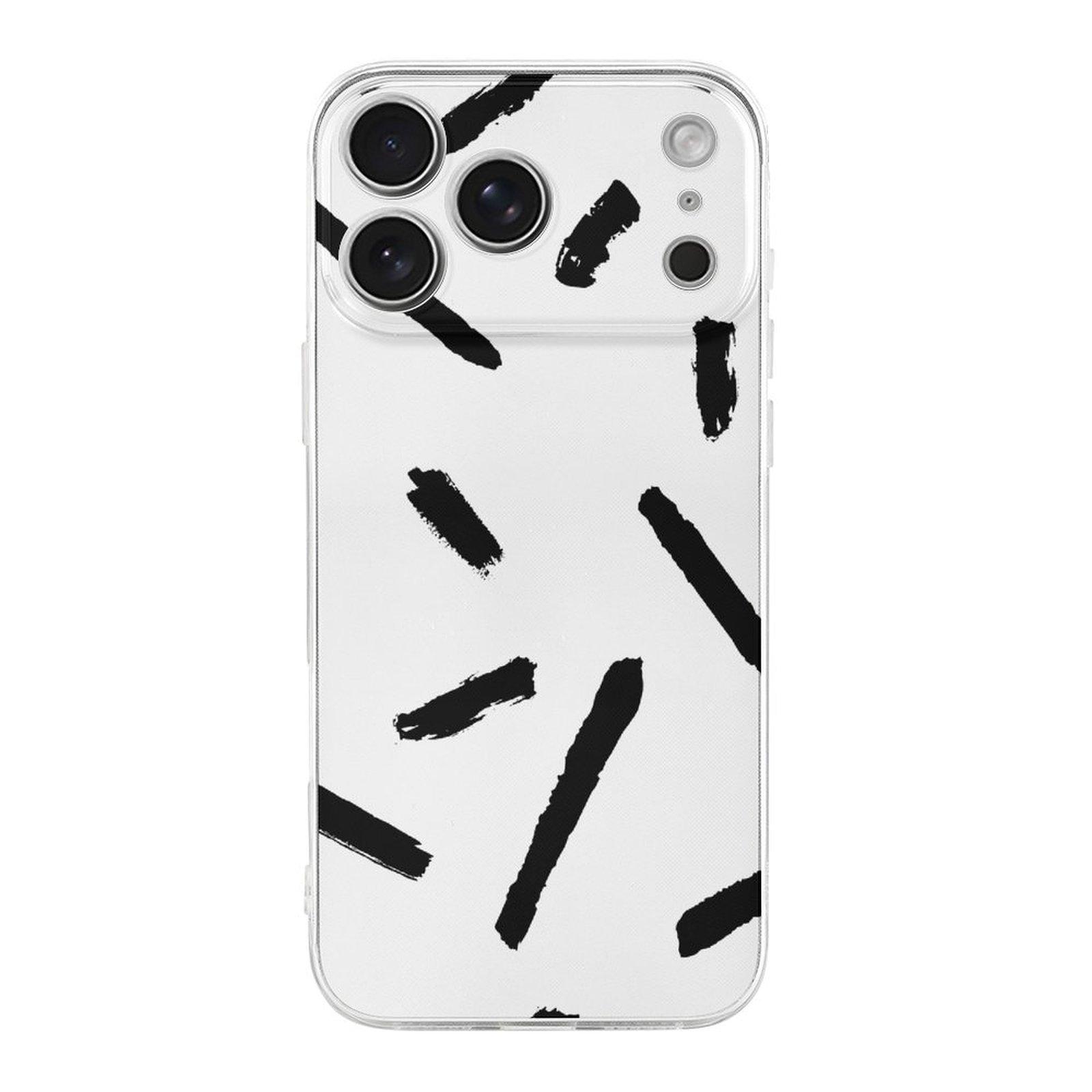 

1 Pack For iPhone 17 Series TPU Phone Case Comfort-Touch Camera-Protection Flexible Design, Daily Protection IPHONE-17ProMax белый