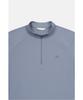 Koolongseupocheu Men'S Basic Zip-Up Long Sleeve T-Shirt Jwtbm26251Gbu