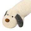 Extra Long Plush Dog Pillow for Sleeping Cuddling 90/110cm Cute Stuffed Animal Multi-functional Throw Cushion for Kids Adults
