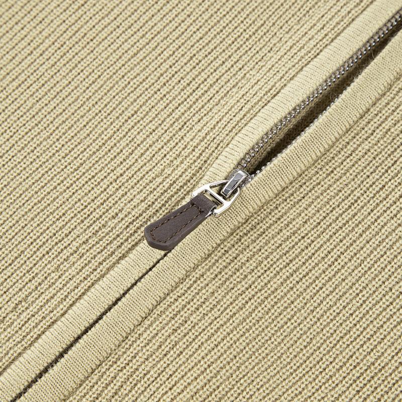 Seven Men's Wool Blend Lapel Cardigan Sweater