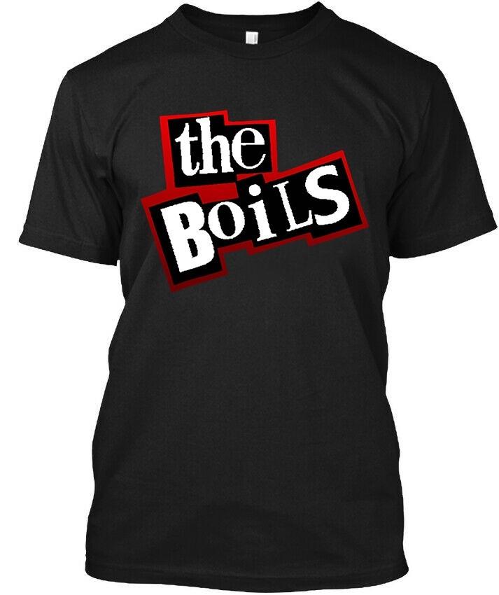 New POPULAR! The Boils American Street Oi! Music Classic Graphic T-Shirt 2XL