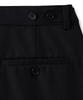 NOIRER Wool One-Tuck Relaxed Slacks (Black)