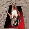B-Bacardi Microfiber Beach Towel Absorbent Quick Dry Soft Yoga Swimming Resort Mountain Climbing Towel