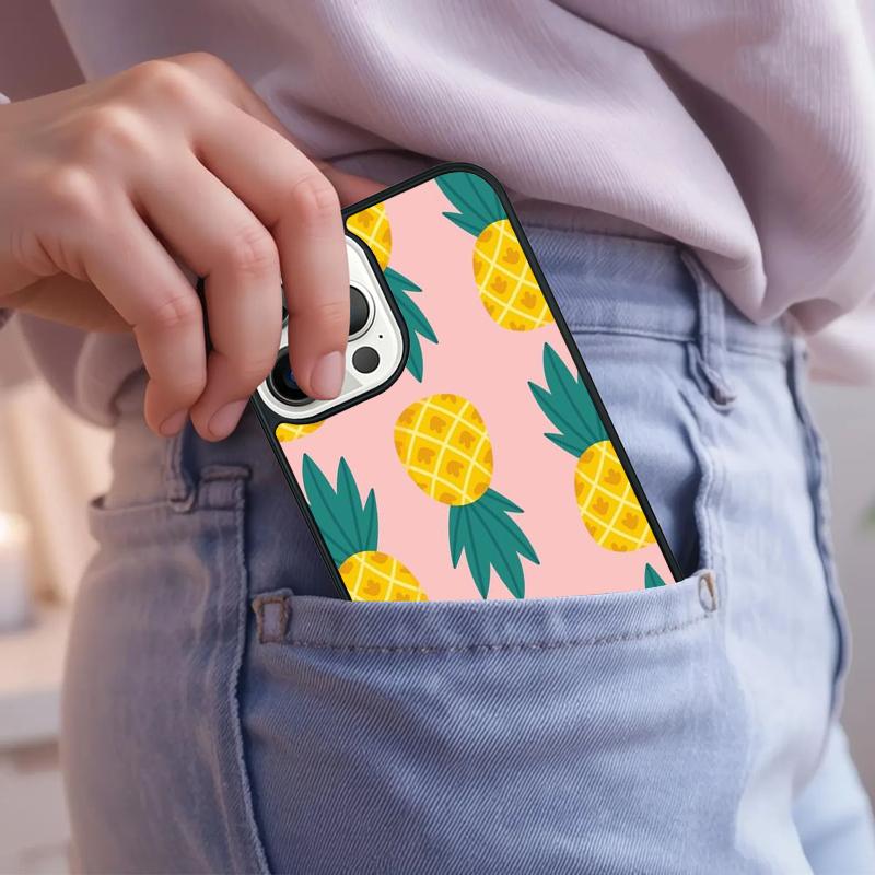 Cute Fruit Patterned Phone Case For IPhone 18 17 Air 15 16e 14 13 Pro Max Coque 12 11 Pro Max PLUS cover