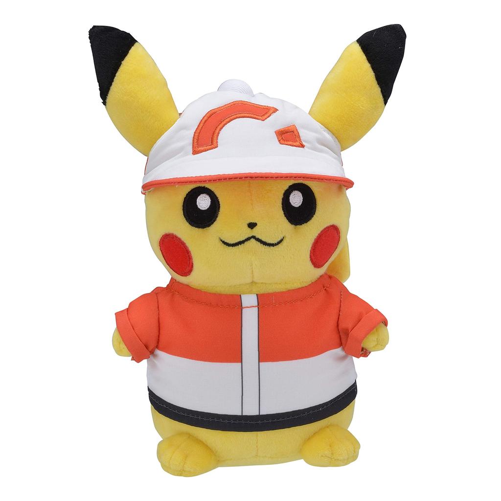 Pokemon Center Original Plush Toy Pika Pikachu 23 x 10 x 9 x W x "Pokemon Buoy" (Sportswear) (H D cm)
