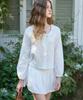 Letter From Moon Wish Lace Mini Skirt (White)