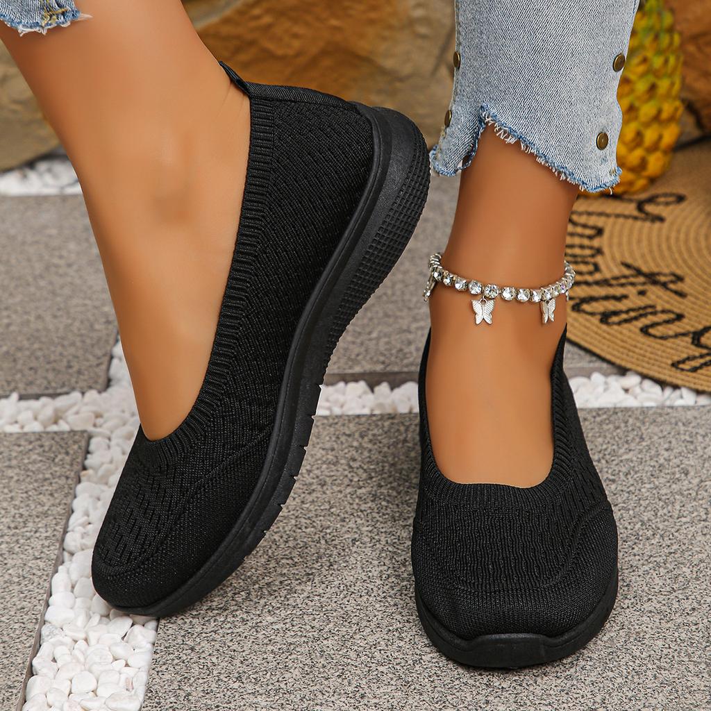 Fashion New Women's Shoes Soft Sole Cloth Large Casual Mesh Sports Casual Vulcanized Shoes Low Heels Trainers Sneakers Fashion