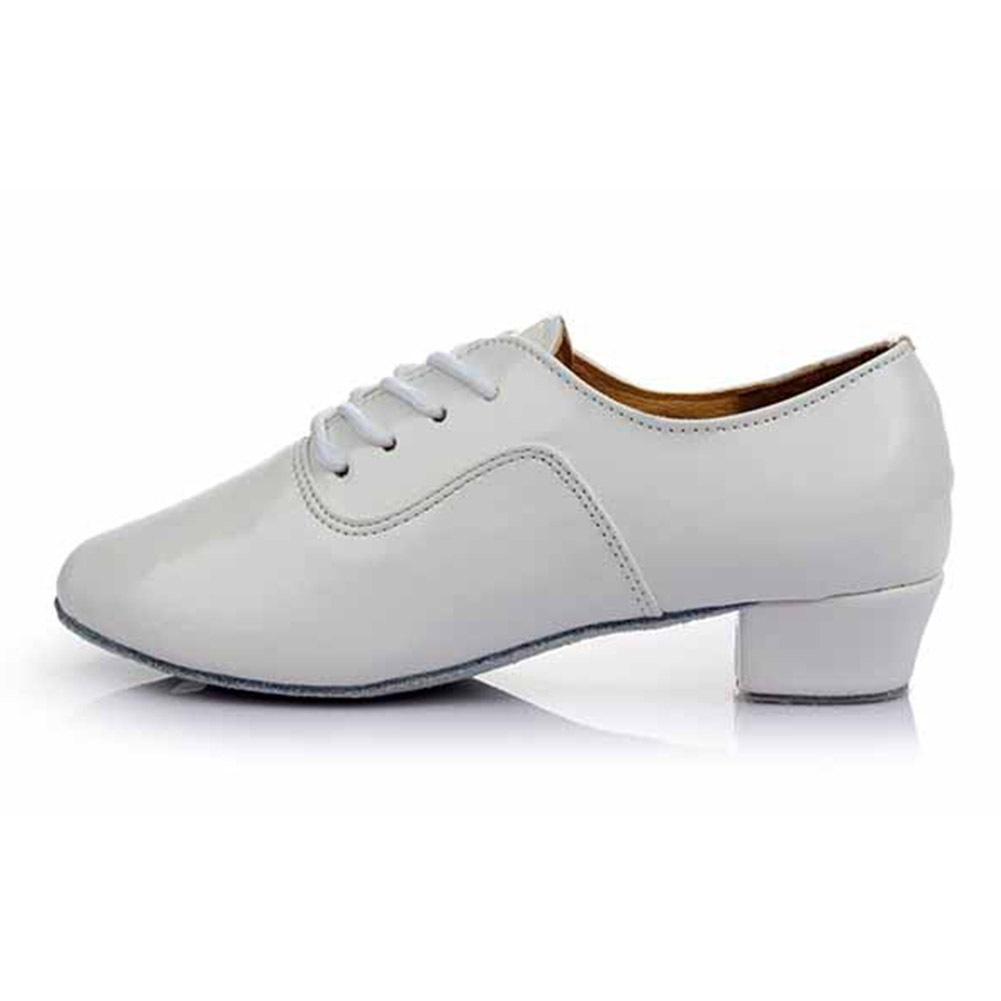 34-45 Size Boys Adult Men Latin Dance Shoes Soft Sole Ballroom Standard Dancing Shoes Heeled 3.5cm