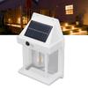 Solar Tungsten Wall Light Outdoor Sensor Interaction Lamp Exterior Lighting Fixtures Wall Mount IP65 Waterproof