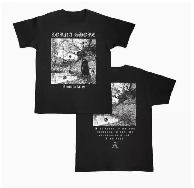 2026 Streetwear Lorna Shore Band Dead Core Rockband Amerikanisch Locker Herren Damen Marke T-Shirts Sommer Baumwolle T-Shirt Kleidung Oberteile