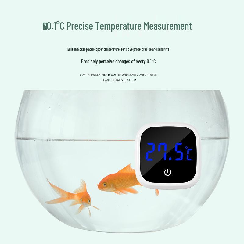 Wasserdichtes Hochpräzisionsthermometer für Aquarien & Schildkrötenbecken