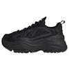 Adidas Originals OZGAIA Slip Resistant Low top Casual Shoes Women's Black Silver IG6045(Team401-)