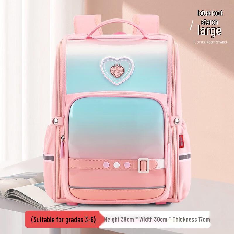 Lishenwenyuan British Style Children s Primary School Backpack Large