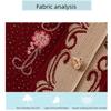 Ethnic Style Women's Thick Cardigan  Autumn Winter Embroidered Rhinestone V-Neck Knit Cardigan
