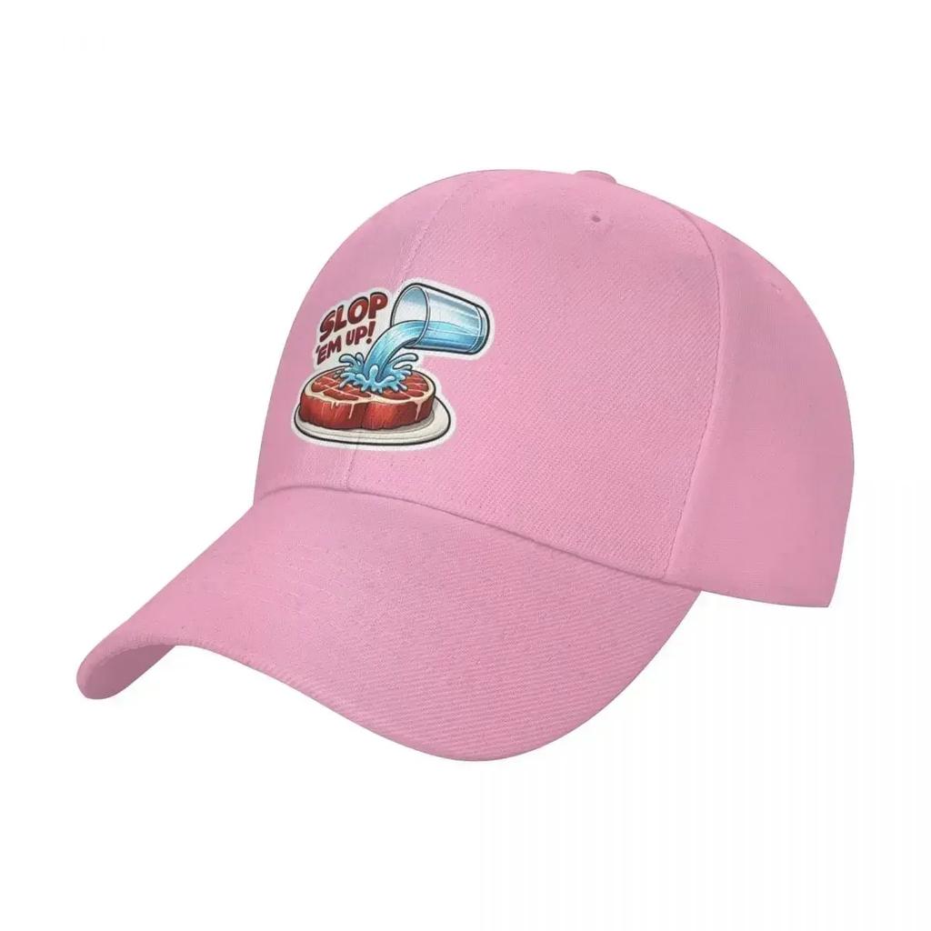 SLOP 'EM UP! Baseball Cap birthday fashionable funny hat party Hat WomenCaps Men's