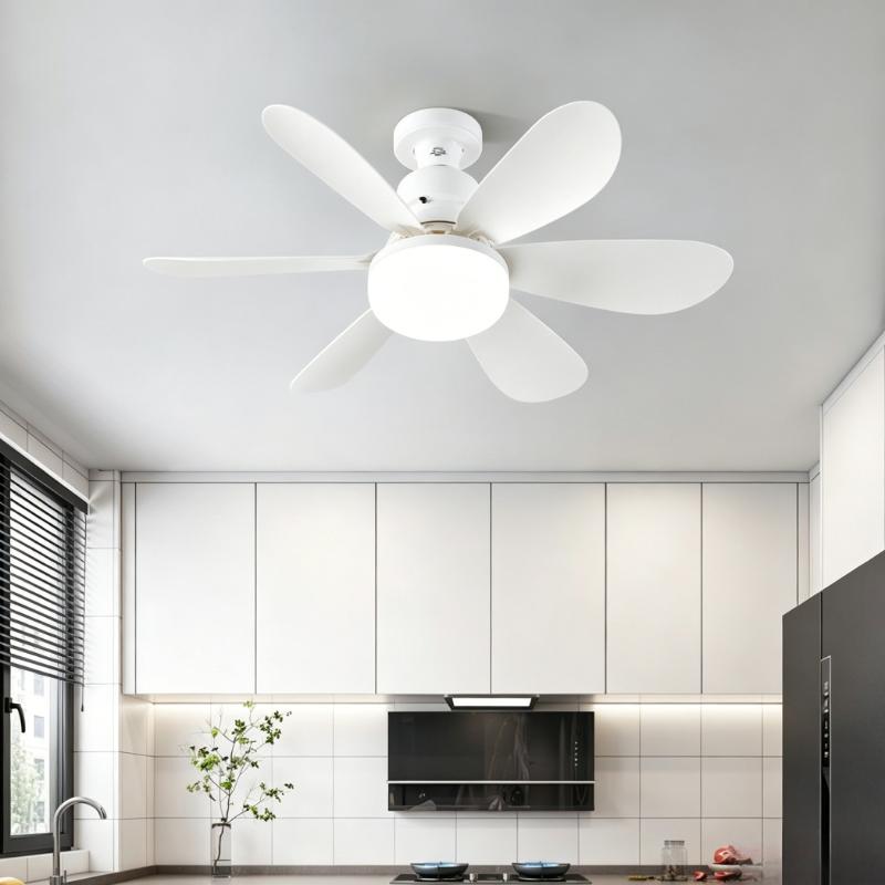 Dimmable 30/40W Led Ceiling Fan Light With Remote Control E27 Hanging Lamp For Living Room Study Home Decor 85-265V