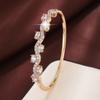Fashionable and Exquisite Micro-paved Zirconia Women's Light Luxury and High-end Jewelry Bracelet