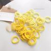 50PCS Non-Slip Colorful Elastic Hair Ties High Elastic Hair Bands New Ponytail Holders  For Girls