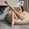 Shiny Crotchless Pantyhose & Bodysuit Lingerie Set