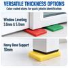 40Pcs 4 Sizes Plastic Gaskets Used For Adjusting Door And Window Frames Leveling Tiles Pp Gaskets Wedges