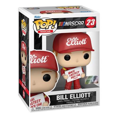 Nascar Bill Elliott met snelste raceautobord Pop! Vinyl
