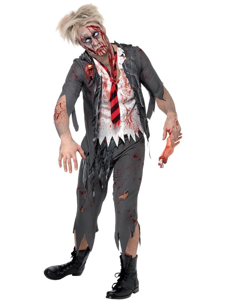 Highschool Horror School Boy Adult Halloween Costume for Costume. Adults. Size Medium.