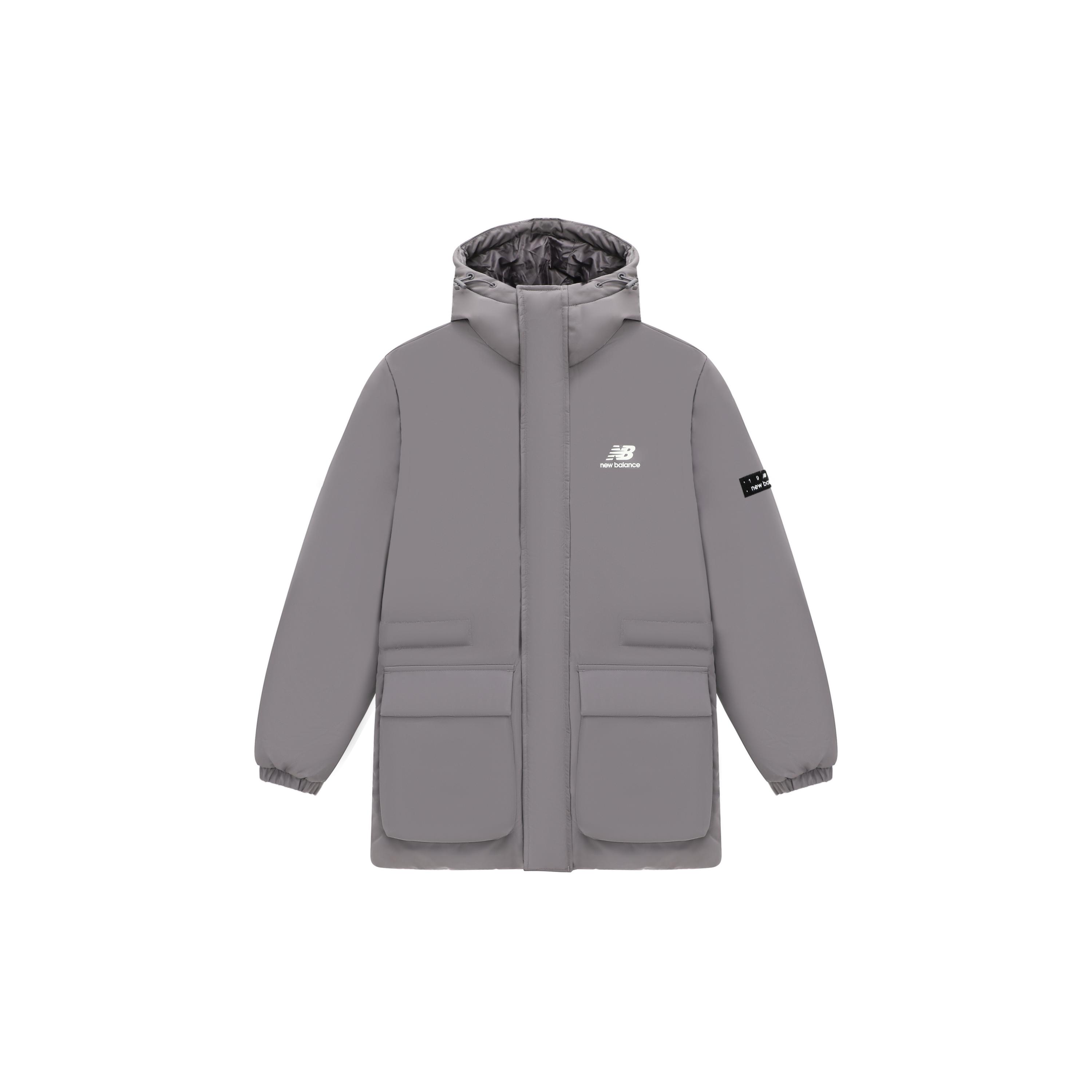 Пуховик New Balance Унисекс Серый AMJ23341-ZNC M