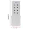 RF Digital Remote Control with Base Transmitter for Switch 433MHz Wireless Learning Code 6/8 Button EV1527 AK-500-8G