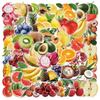 50 Sheets Waterproof Transparent PET Watercolor Stickers for DIY Graffiti and Decoration