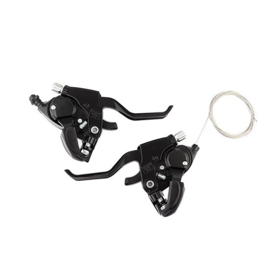 EF500 Trigger Schalthebel Einzel 3/7/8 Links Geschwindigkeit Korrosionsbeständig ABS Sensibel Schaltwerk Fahrradbremse für MTB