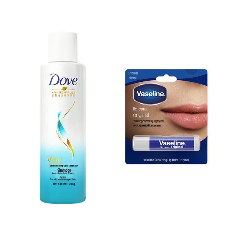 Vaseline Lip Balm & Shampoo Set