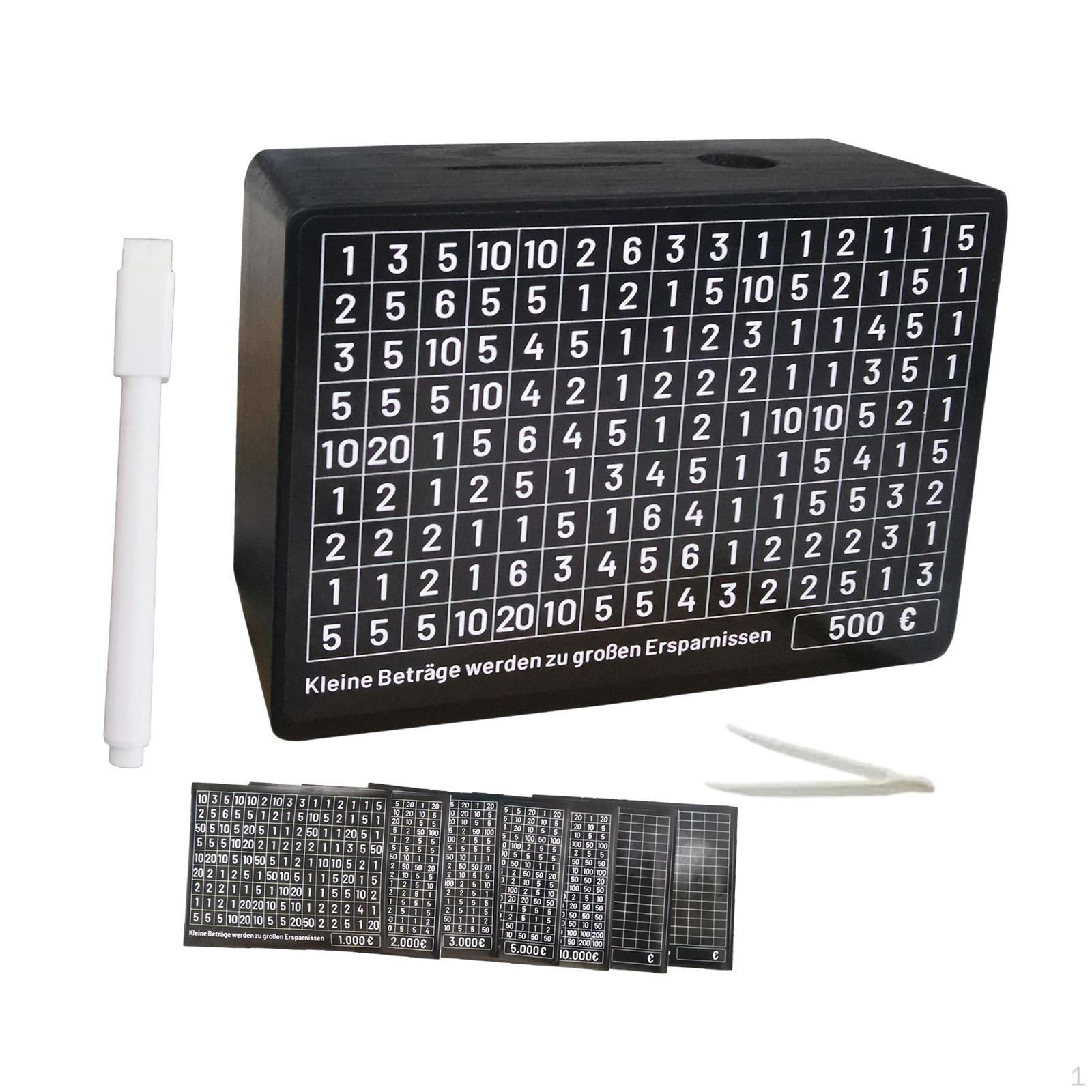 

Копилка для денег из дерева ручной работы для экономии денег C