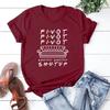 Maglietta Pivot Shut Up Magliette Pivot Friends Serie TV Streetwear Harajuku Top Donna Estate Casual T-shirt Magliette Abbigliamento Donna