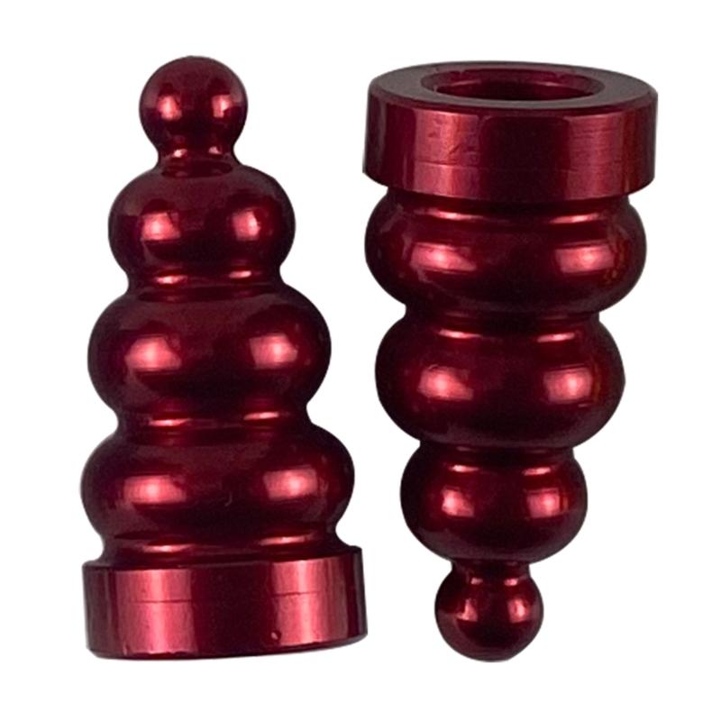 Tire Valve Stem Caps Aluminum Tire Valve Caps Set Universal Stem Covers for Car Trucks Motorbikes SUVs & Bikes 4-Piece