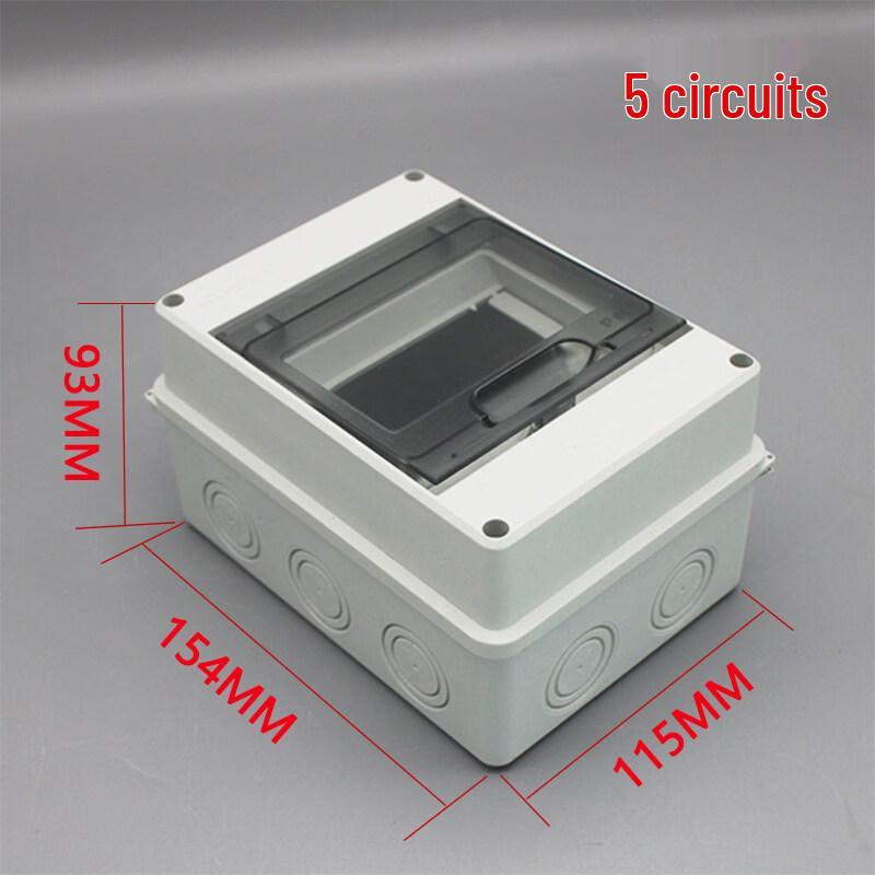 DLUNK Waterproof Distribution Box with Leakage Protector