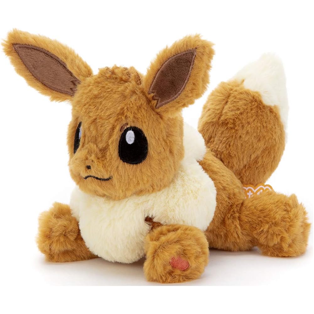 Takaratomy A.R.T.S Pokemon Plush Toy Eevee 16cm Soft Stuffed Animal Small