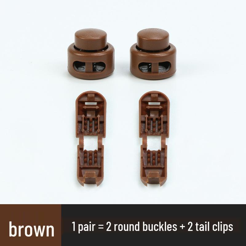 No-Tie Elastic Shoelace Buckle for Adults & Kids - Sport & Mountaineering Pair