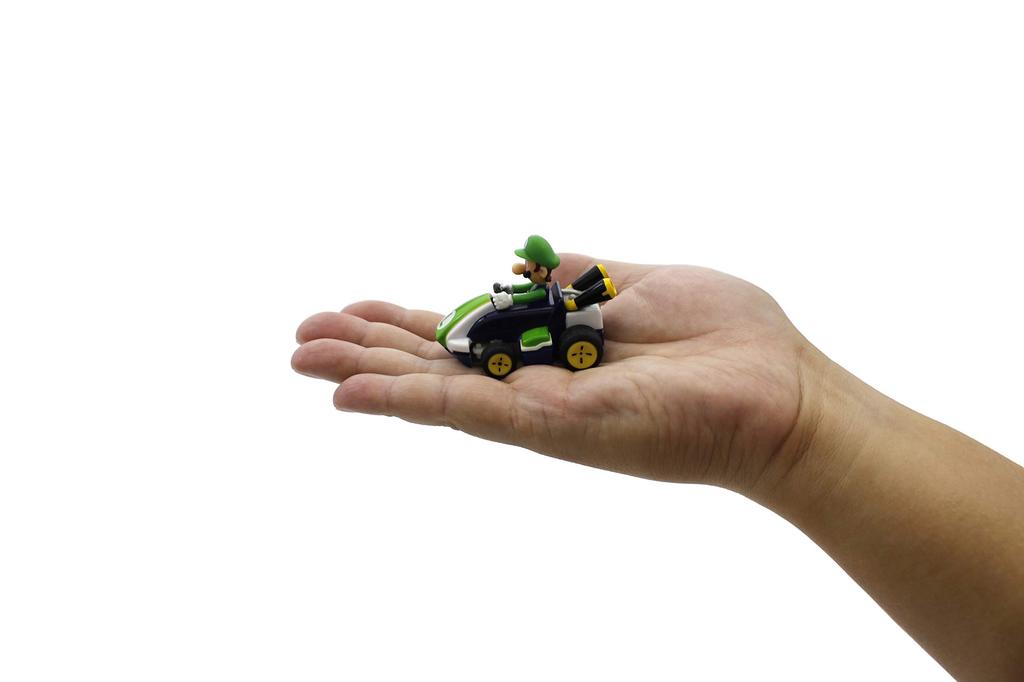 Kyosho Kyosho Egg Kyosho Egg Mini Mario Kart R/C Collection Luigi TV019L