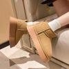 Thick-soled non-slip snow boots 22 years old new winter warm bread shoes piled and thickened cotton shoes