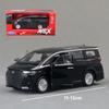 1/36 Toyota Alphard MPV Toy Car For Children Welly Diecast Vehicle Miniature Pull Back Free Wheels Collection Gift For Boys